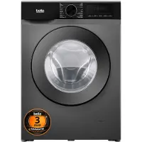 Bella BWA9014.1G - Wasmachine - 9KG - Energielabel A - 3 jaar garantie- Stoomfunctie - 1400 toeren - 16 programma's - Donkergrijs