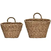 Meraki Oval Baskets 2 pieces - Nature
