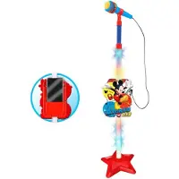 Mickey Mouse Microfoon met Houder en Versterker
