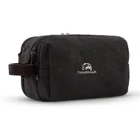 Travelhawk Toilettas - Hangend Reismodel - Waterdicht - Zwart