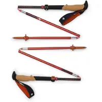 Black Diamond - Pursuit Carbon FLZ Trek Poles - Trekkingstokken 135 cm, octane