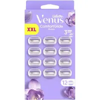 Gillette venus ComfortGlide Breeze Scheermesjes Navulverpakking – 12 stuks – 3 Mesjes – XXL Voordeelverpakking