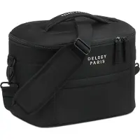 Delsey Toilettas 'Brochant 3' zwart / wit