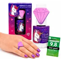 Take Care Unicorn Nagellak - Kinderen Nagellak - Glitter Nagellak - Afwasbaar - Waterbasis - 9ml