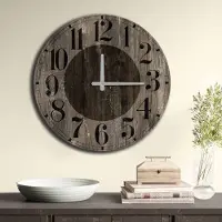 Opviq , model 5050MS-039, wandklok, meerkleurig, MDF, 50 x 50 cm