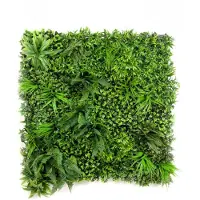 Emerald - Kunst Plantenwand Forest UV 100x100cm - Kunstplant voor binnen