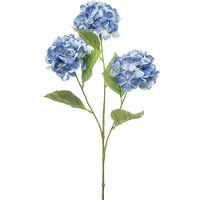 Emerald - Kunstbloem Hortensia blauw 75cm - Kunstplant voor binnen