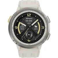 HiFuture MIX 3 Smartwatch - 1,43 inch AMOLED - Bluetooth bellen - Hartslagmeter & SpO2 - 47 mm - Latte
