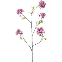 Emerald - Kunstbloem Bloesem 115cm lila - Kunstplant voor binnen