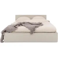 Idimex Pesarobed met lattenbodem 160x200 cm – beige