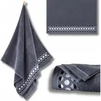 Zwoltex ZEN-2 Serie - Handdoek - 50x90cm - Grafiet - Ultrasoft Technologie