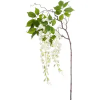 Emerald Wisteria branch white 145 cm Emerald