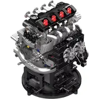 Mould King Gemotoriseerde VTEC-motor 10234