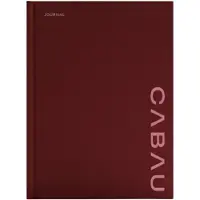 Cabau – Bloom Journal – Planner – Cherry – Dagelijkse Planning & Quotes – Ongedateerde Dagplanner met Linnen Kaft – 248 Pagina's