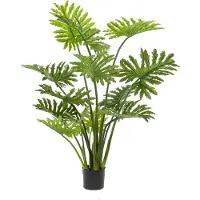 Emerald - Kunstplant Philodendron Selloum 125cm - Kunstplant voor binnen