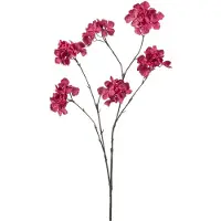 Emerald - Kunstbloem Hortensia 85cm fuchsia - Kunstplant voor binnen