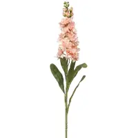 Emerald - Kunstbloem Violier 80cm peach - Kunstplant voor binnen