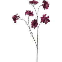 Emerald - Kunstbloem Hortensia 85cm paars - Kunstplant voor binnen