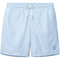 Shiwi Zwemshorts 'Mike Geo' lichtblauw / wit