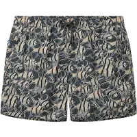 Shiwi Zwemshorts 'Nate' beige / donkerblauw / donkergroen