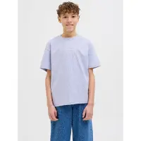 Jack & Jones Junior Shirt 'JORVesterbro' pastelblauw / wit