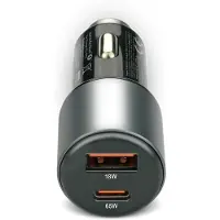 EverActive AUTOLAADBAAR APPARATEN, 1 x USB QC3.0, 1 x USB-C PD 83W, ZWART, model CC-60Q