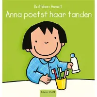 Clavis Anna poetst haar tanden