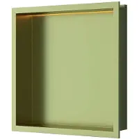 Brauer Inbouwthermostaat set brushed edition met drukknoppen incl baduitloop en afvoer rvs