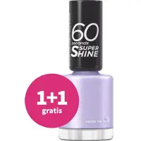 Rimmel 1+1 gratis: London 60 Seconds SuperShine Nagellak 153 Under The Palms 8 ml