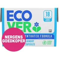 Ecover 8x Wascapsules Universal Almond & Rescued Apricot 18 stuks