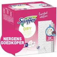 Swiffer 1+1 Gratis: Stofvangende Vloerdoekjes Droog 36 Stuks