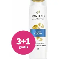 Pantene 3+1 gratis: Shampoo Classic Clean 400 ml