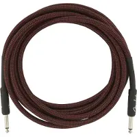 Fender PROFESSIONAL INSTRUMENT CABLE 15' RED TWEED