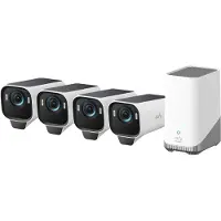 Eufy EufyCam S3 Pro 4-Pack + HomeBase 3