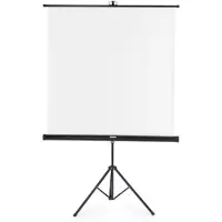 Hama Scherm Met Statief 125 X 125cm Wit Projectiescherm
