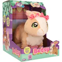 Club Petz Betsy Konijn Bruin - Interactieve pluchen knuffel - incl. batterijen