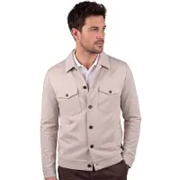 Blue industry Het overshirt met knoopsluiting |