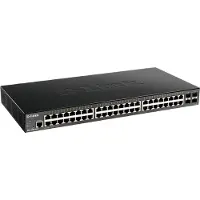 D-Link DGS-1250-52X Smart Managed Switch [48x Gigabit Ethernet, 4x 10 Gbit/s SFP+].