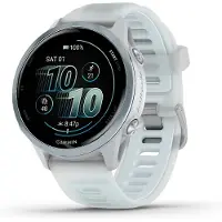 Garmin - Sport horloges - Forerunner 570 42mm White/Sky Blue voor Unisex - Wit
