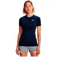 Under Armour Hg Authentics Comp Short Sleeve T-shirt Blauw XS Vrouw