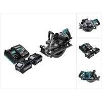 Makita RS 002 GM2 accu-handcirkelzaag 40 V max. 260 mm borstelloos + 2x accu 4,0 Ah + oplader