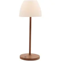 Mansion Atmosphere Lomo buiten tafel ledlamp wood 38cm