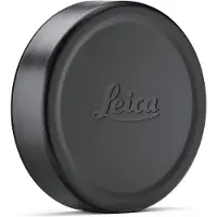 Leica 19673 Lensdop Q, E49, aluminium, zwart geanodiseerde afwerking