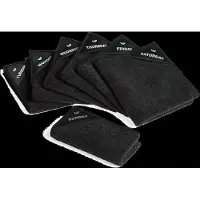 Klud keukendoekjes - zwart - set van 7