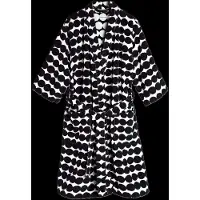 Marimekko Räsymatto badjas Zwart, L