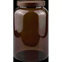 Mette Ditmer Luna pot met deksel large 20 cm Bruin