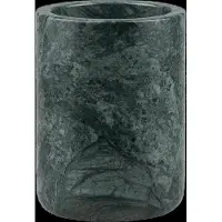 Mette Ditmer Marble tandeborstelbeker 10 cm Dark forest