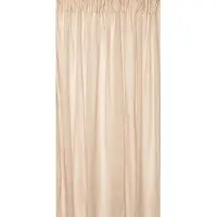 Mimou Vivi Gordijn Gerecycleerde Stof Dubbel Breedte l 290x250 Cm - Gordijnlengtes Polyester Nature - WIS19732
