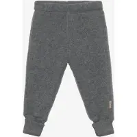 Mikk-Line - Kid's Wool Pants - Fleecebroek 74, grijs