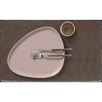 Lind DNA Placemat Square L Corduroy Nupo Caviar (Set van 4)-35 x 45 cm